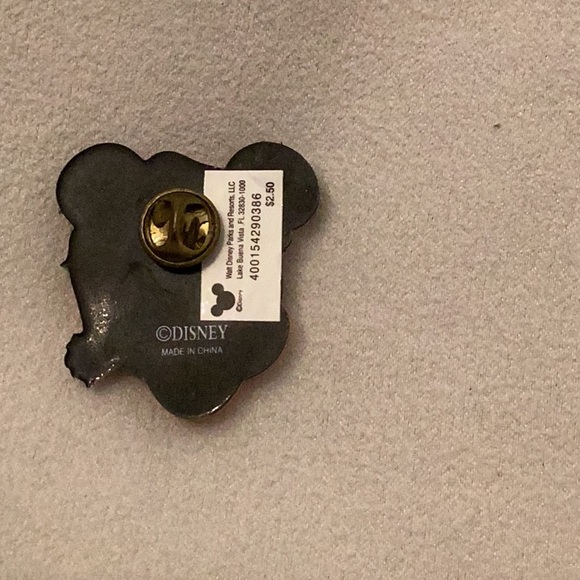 Disney Parks Mickey Mouse Trading Pin Pirate Earrings & Buttons Set of 5 - Picture 9 of 10